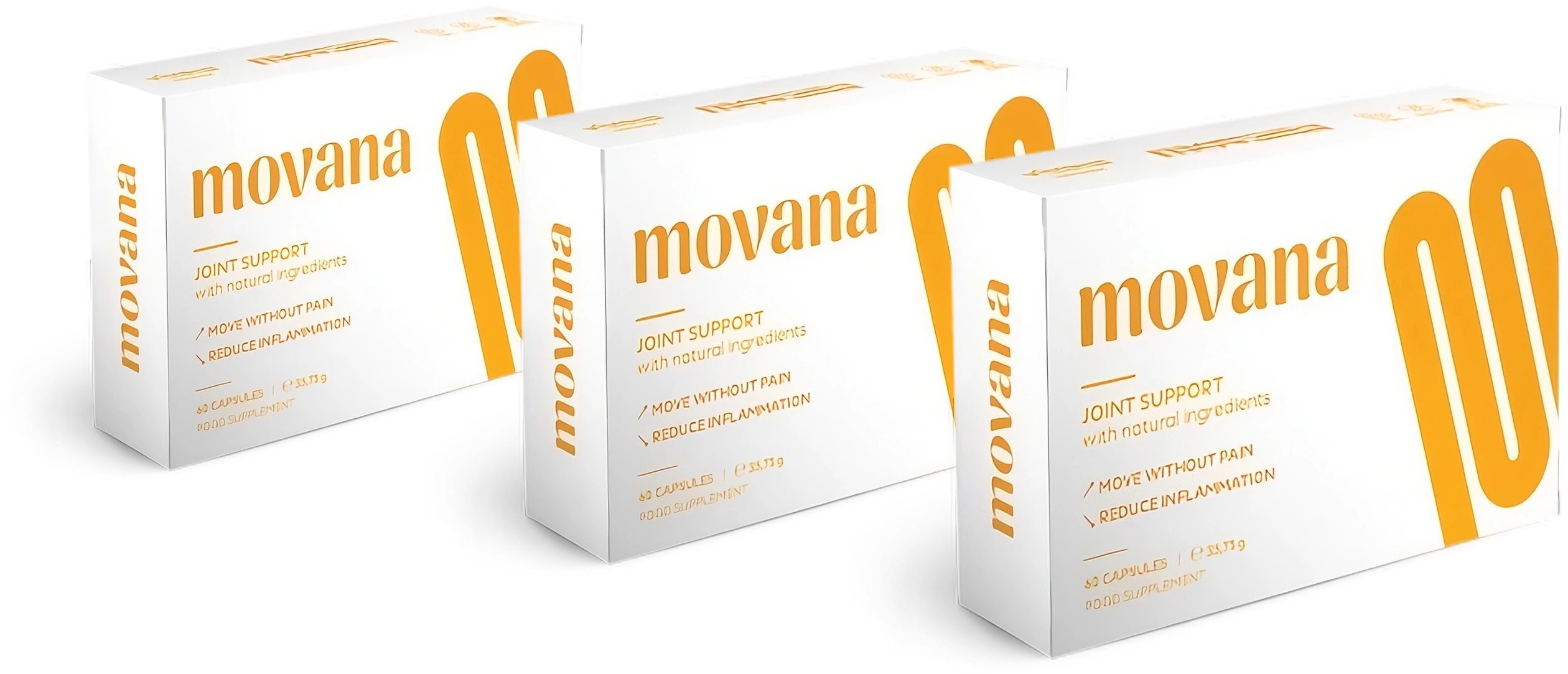 3 Pakker Movana Joint Capsules